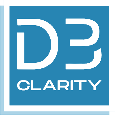 https://www.d3clarity.com/wp-content/uploads/2023/09/d3clarity_logo_400p_dark_blue.png